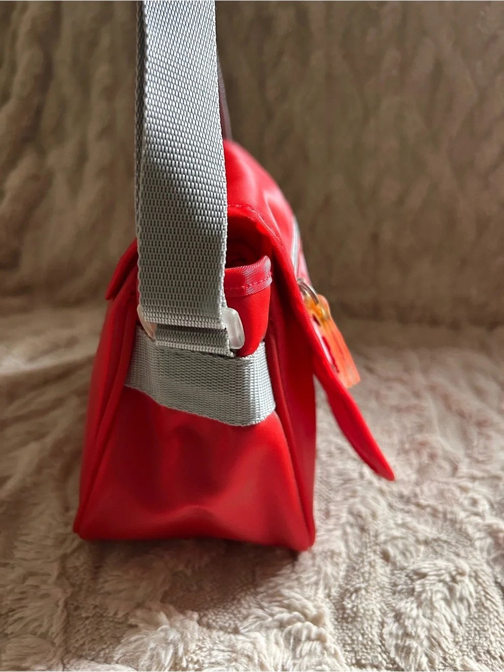 Candie’s Y2K Mini Red Satchel Shoulder Bag Purse